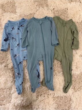 Kyte Baby Zippered Footies 3-6mo